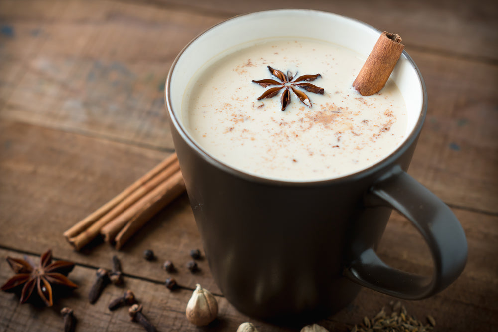 
                  
                    Chai :Black Tea with herbs and spices, flavorful, healthy, loose leaf tea.
                  
                